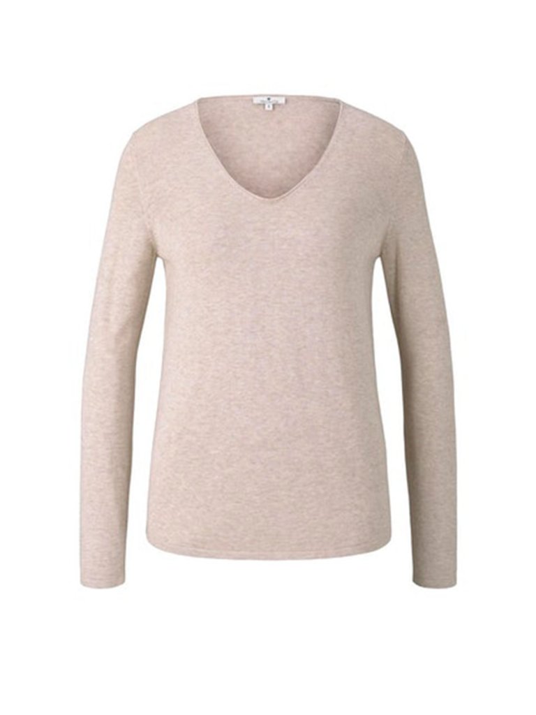 Pull Femme Tom Tailor Beige XS 9